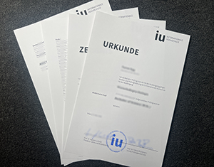 Internationale Hochschule Urkunde And Transcript Lost and replaced