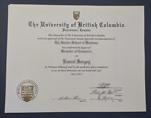 Running Out of Time for University of British Columbia degree Copy? Fast Turnaround
