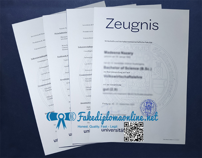 University of Fribourg Transcript