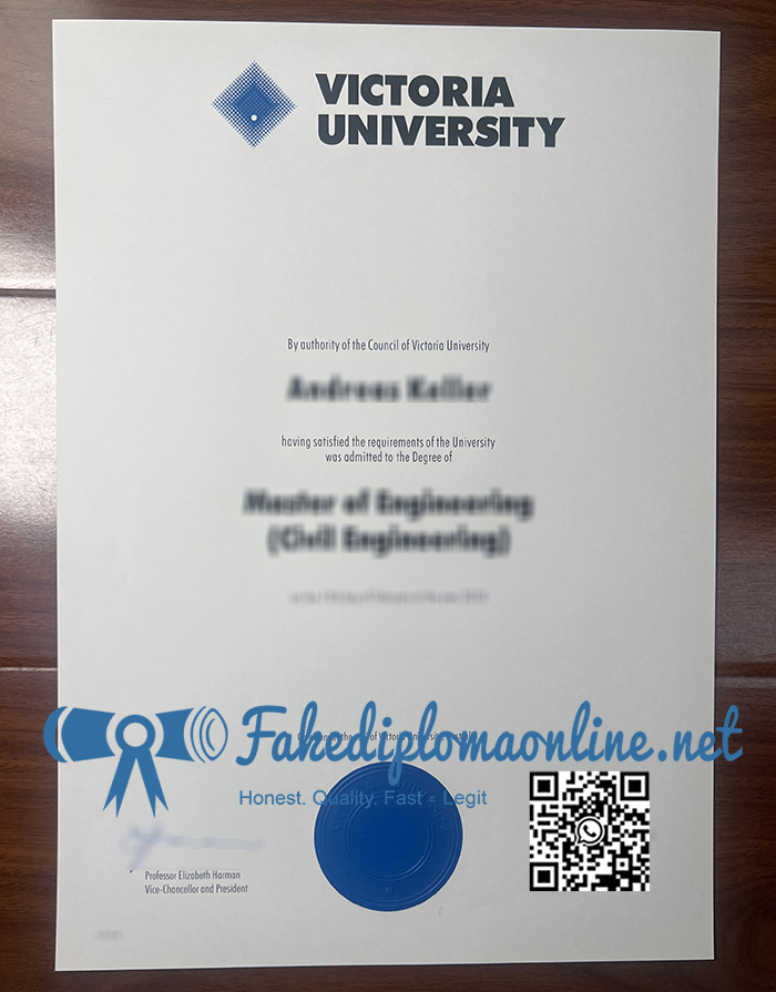 Victoria University Degree